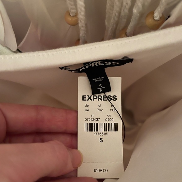 Multi Color Geometric Dress by Express - Picture 5 of 13